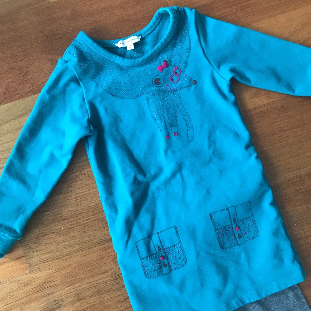 Little Marc Jacobs Long Sleeve Dress size 3